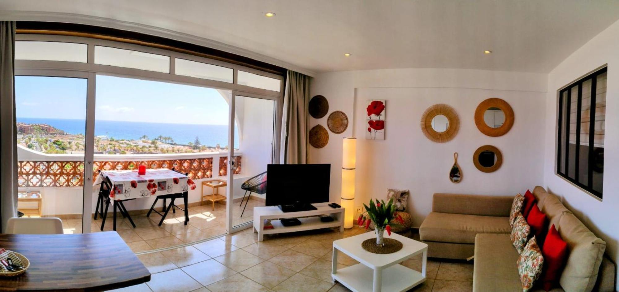Palm-Mar Appartement Celeste 250M De L'Ocean Vue Mer Panoramique Eksteriør bilde