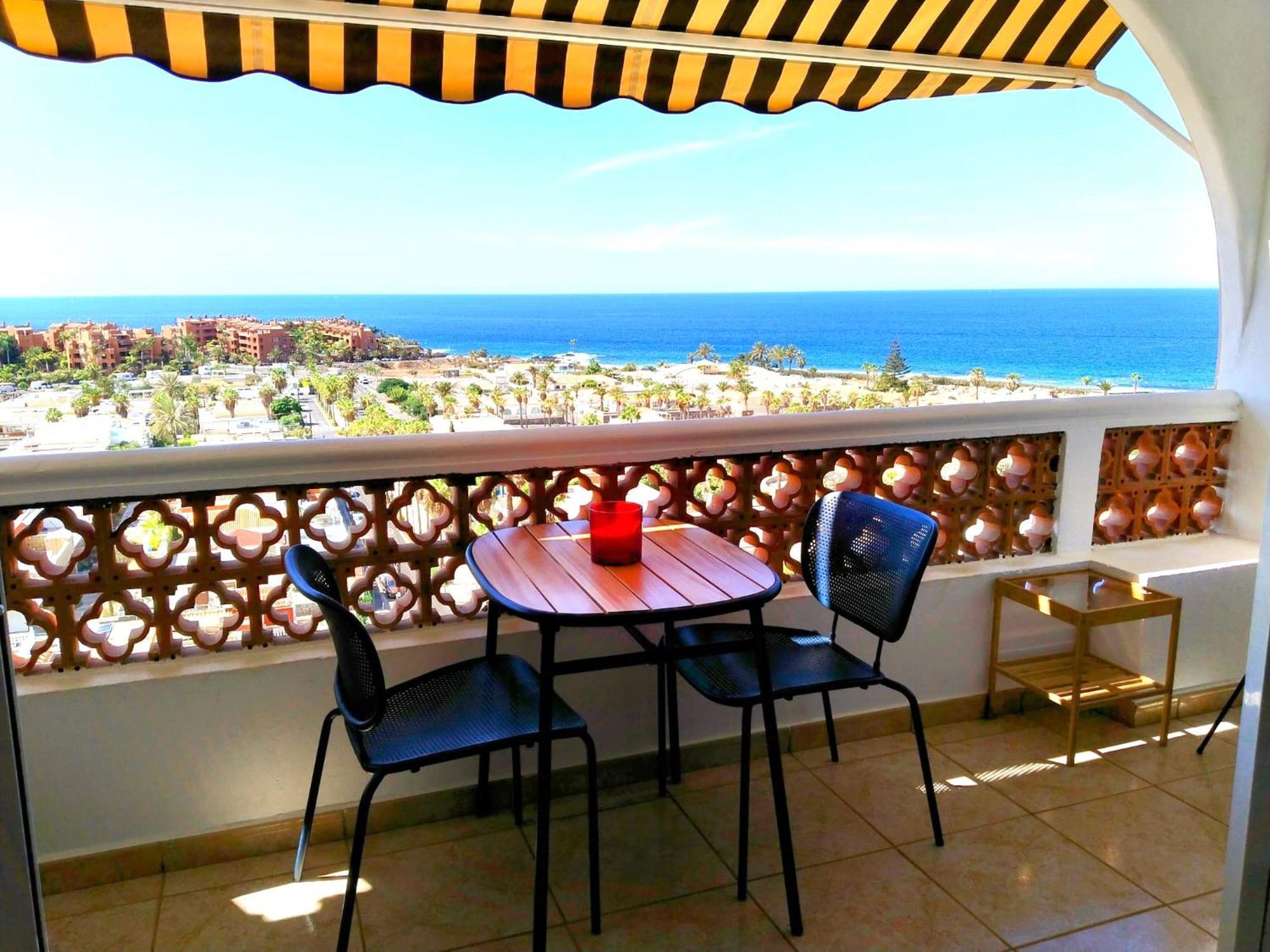 Palm-Mar Appartement Celeste 250M De L'Ocean Vue Mer Panoramique Eksteriør bilde
